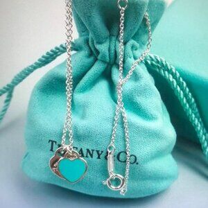 Tiffany & Co. Silver Heart Necklace